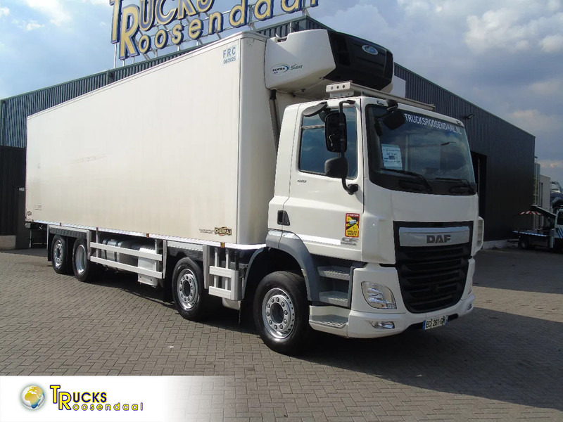DAF CF 410 + 8X2 + CHEREAU + MEAT HOOKS + ATP + EURO 6 - Kühlkoffer LKW: das Bild 1 DAF CF 410 + 8X2 + CHEREAU + MEAT HOOKS + ATP + EURO 6 - Kühlkoffer LKW: das Bild 1