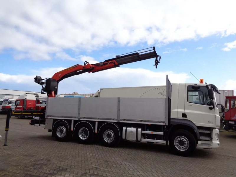 Pritsche LKW, Autokran DAF CF 460 Combi Pacton MXD220 + 8X2 + Manual + Euro 6 + Palfinger PK 18500: das Bild 17