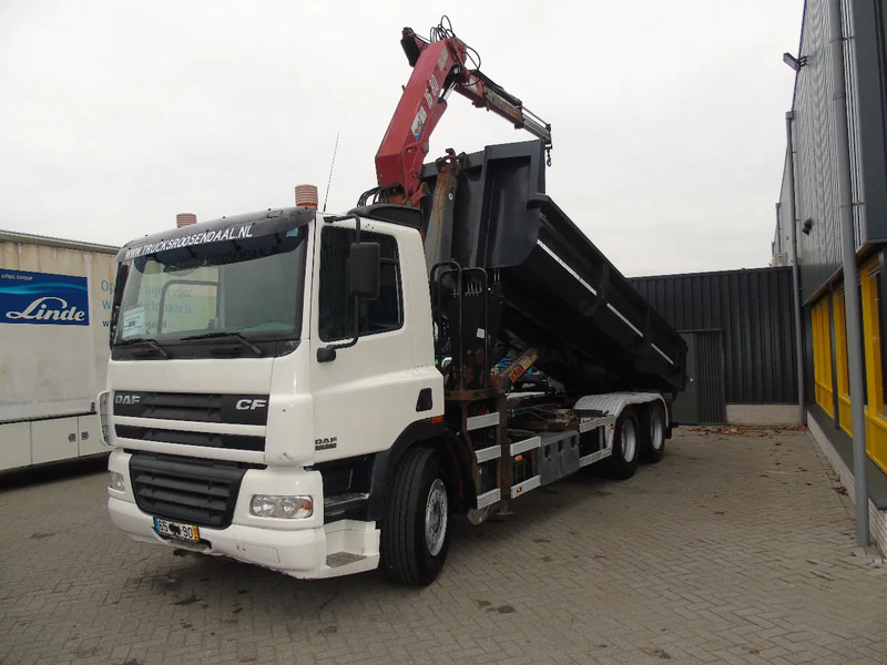 DAF CF 85.380 + MANUAL + HMF 1680 + HYVA + 6X2 - Autokran: das Bild 2 DAF CF 85.380 + MANUAL + HMF 1680 + HYVA + 6X2 - Autokran: das Bild 2