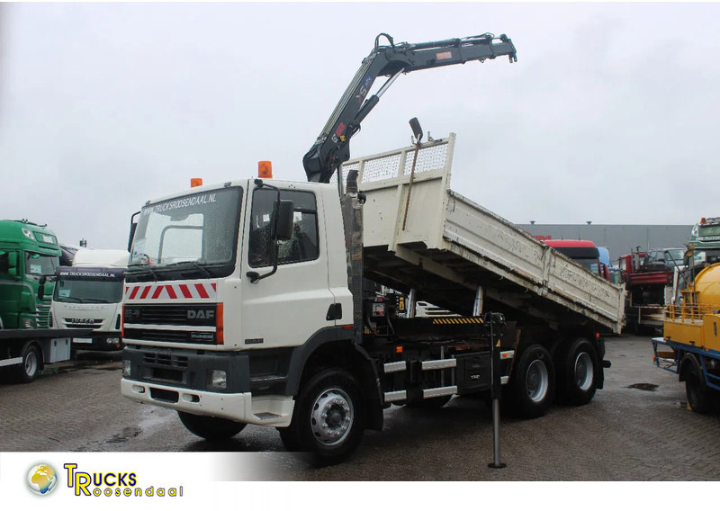 DAF Kipper 6x4 + SPRING + EURO 1 + no CRANE + Manuel + BE apk 09-2024 - Kipper: das Bild 1 DAF Kipper 6x4 + SPRING + EURO 1 + no CRANE + Manuel + BE apk 09-2024 - Kipper: das Bild 1