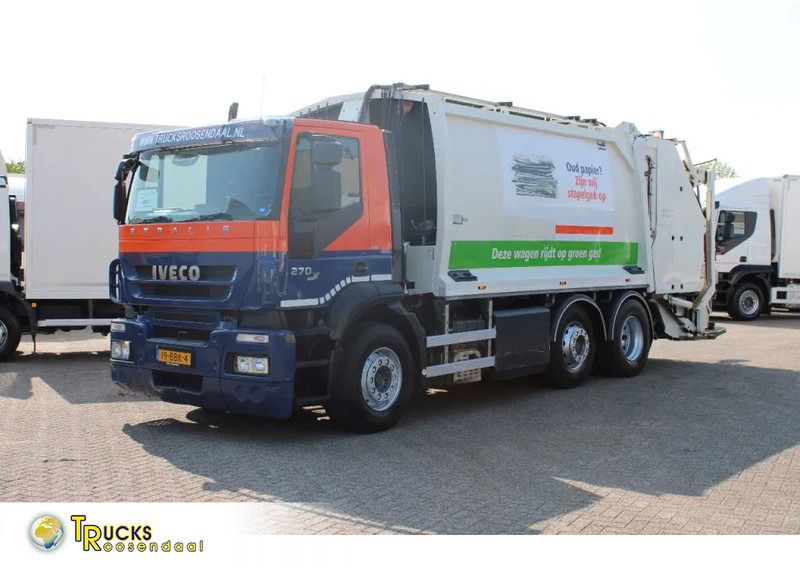 Iveco Stralis 270 CNG + GARBAGE + EURO 5 + 6X2 + RETARDER - Müllwagen: das Bild 1 Iveco Stralis 270 CNG + GARBAGE + EURO 5 + 6X2 + RETARDER - Müllwagen: das Bild 1