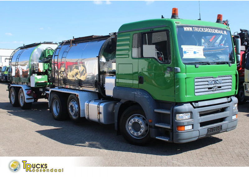 MAN TGA 26.310 + LINDHOFF EN LINNE 6M3 + MANUAL + COMBI - LKW: das Bild 1 MAN TGA 26.310 + LINDHOFF EN LINNE 6M3 + MANUAL + COMBI - LKW: das Bild 1