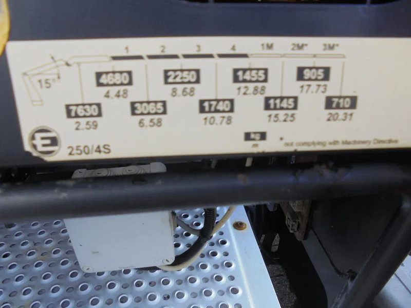 Autokran Mercedes-Benz Actros 1846 + Euro 5 + EFFER 250 Crane + REMOTE: das Bild 13