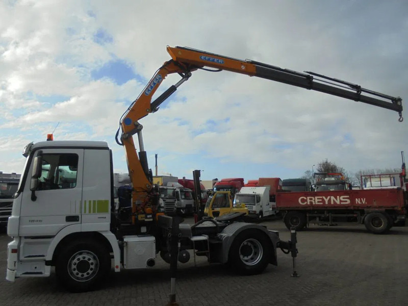 Autokran Mercedes-Benz Actros 1846 + Euro 5 + EFFER 250 Crane + REMOTE: das Bild 6