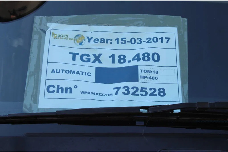 Sattelzugmaschine MAN TGX 18.480 + RETARDER + FULL OPTION + 4 PC IN STOCK + EURO 6: das Bild 18