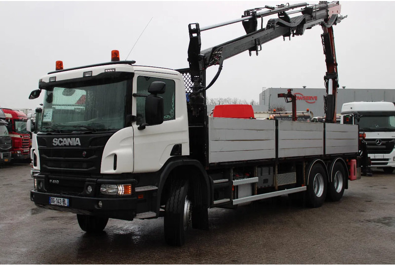 Autokran Scania P410 + atlas 190 4x hydrolic + 6x4 remote + EURO 6 + SPRING SUSPENSION: das Bild 11