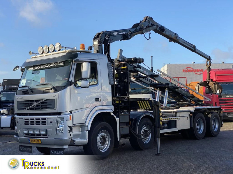 Volvo FM 370 + Euro 5 + Palfinger Z-Q170 Crane + 30ton NCH lift + Container system + hoogsta - Autokran: das Bild 1 Volvo FM 370 + Euro 5 + Palfinger Z-Q170 Crane + 30ton NCH lift + Container system + hoogsta - Autokran: das Bild 1
