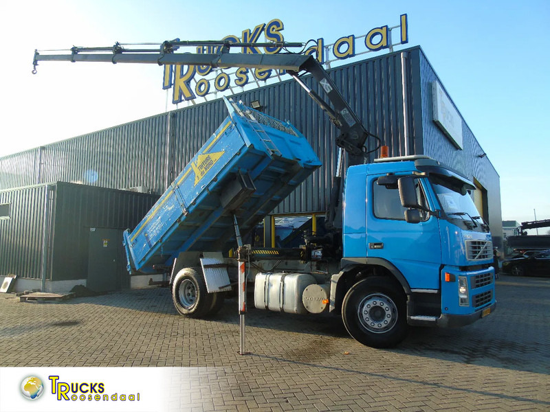 Volvo FM 9.340 + HIAB 122 E4 + TIPPER + MANUAL - Autokran: das Bild 1 Volvo FM 9.340 + HIAB 122 E4 + TIPPER + MANUAL - Autokran: das Bild 1