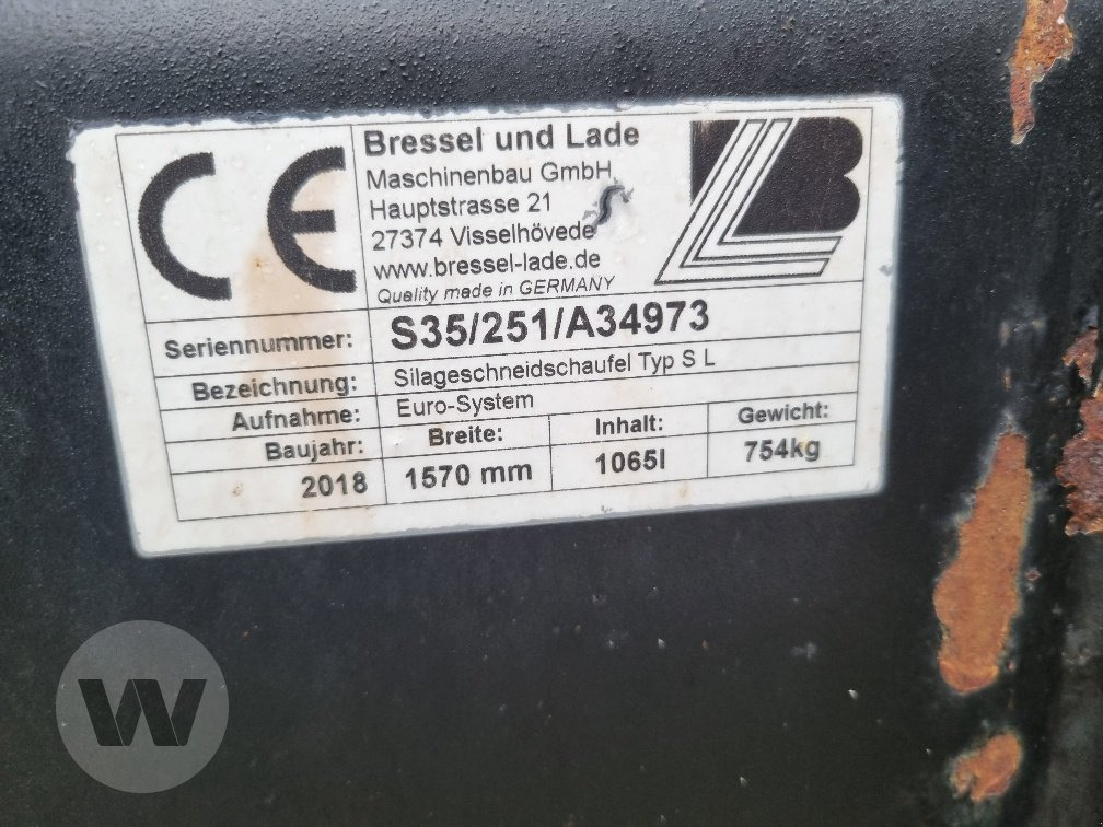 Bressel & Lade SILAGESCHNEIDSCHAUFE - Silotechnik: das Bild 2 Bressel & Lade SILAGESCHNEIDSCHAUFE - Silotechnik: das Bild 2