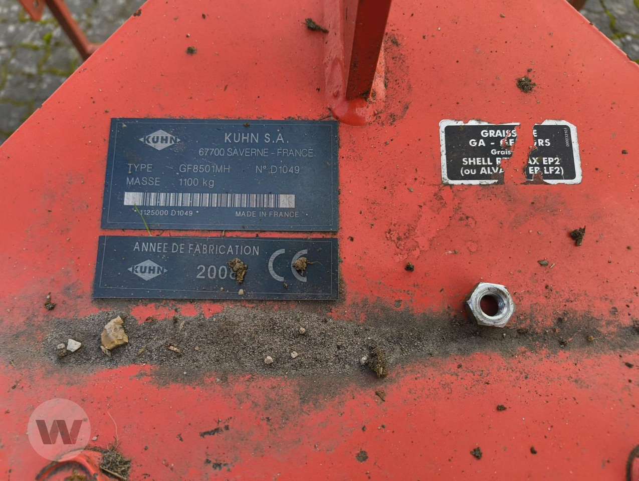 Kuhn GF 8501 MH - Heuwender/ Wenderechen: das Bild 5 Kuhn GF 8501 MH - Heuwender/ Wenderechen: das Bild 5