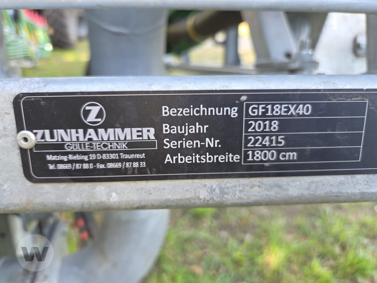 Zunhammer Glidefix-Verteiler - Gülleinjektor: das Bild 3 Zunhammer Glidefix-Verteiler - Gülleinjektor: das Bild 3