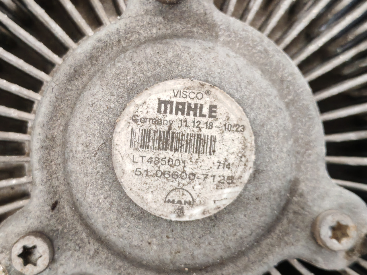 MAN TGS TGX / D2676LF / VISCO CLUTCH FAN / 51066007125 - Ventilator: das Bild 3 MAN TGS TGX / D2676LF / VISCO CLUTCH FAN / 51066007125 - Ventilator: das Bild 3