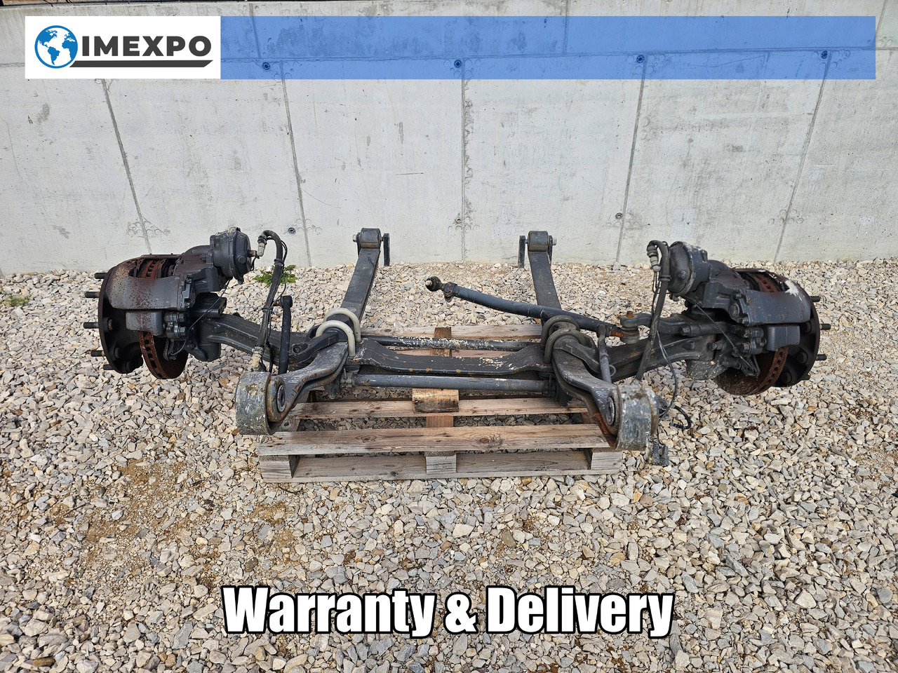 RENAULT RANGE T EURO 6 / COMPLETE FRONT AXLE - Vorderachse: das Bild 1 RENAULT RANGE T EURO 6 / COMPLETE FRONT AXLE - Vorderachse: das Bild 1