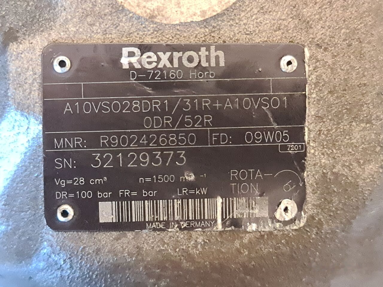 Rexroth D-72160 HORB - Hydraulikpumpe für LKW: das Bild 5 Rexroth D-72160 HORB - Hydraulikpumpe für LKW: das Bild 5