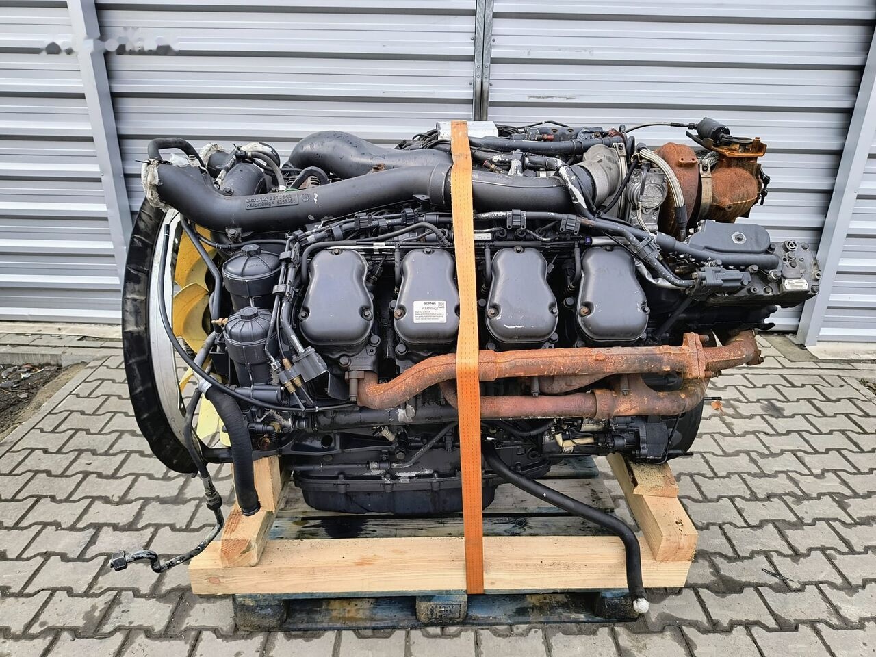 Scania DC16 101 V8 520HP 520KM Scania - Motor für LKW: das Bild 1 Scania DC16 101 V8 520HP 520KM Scania - Motor für LKW: das Bild 1