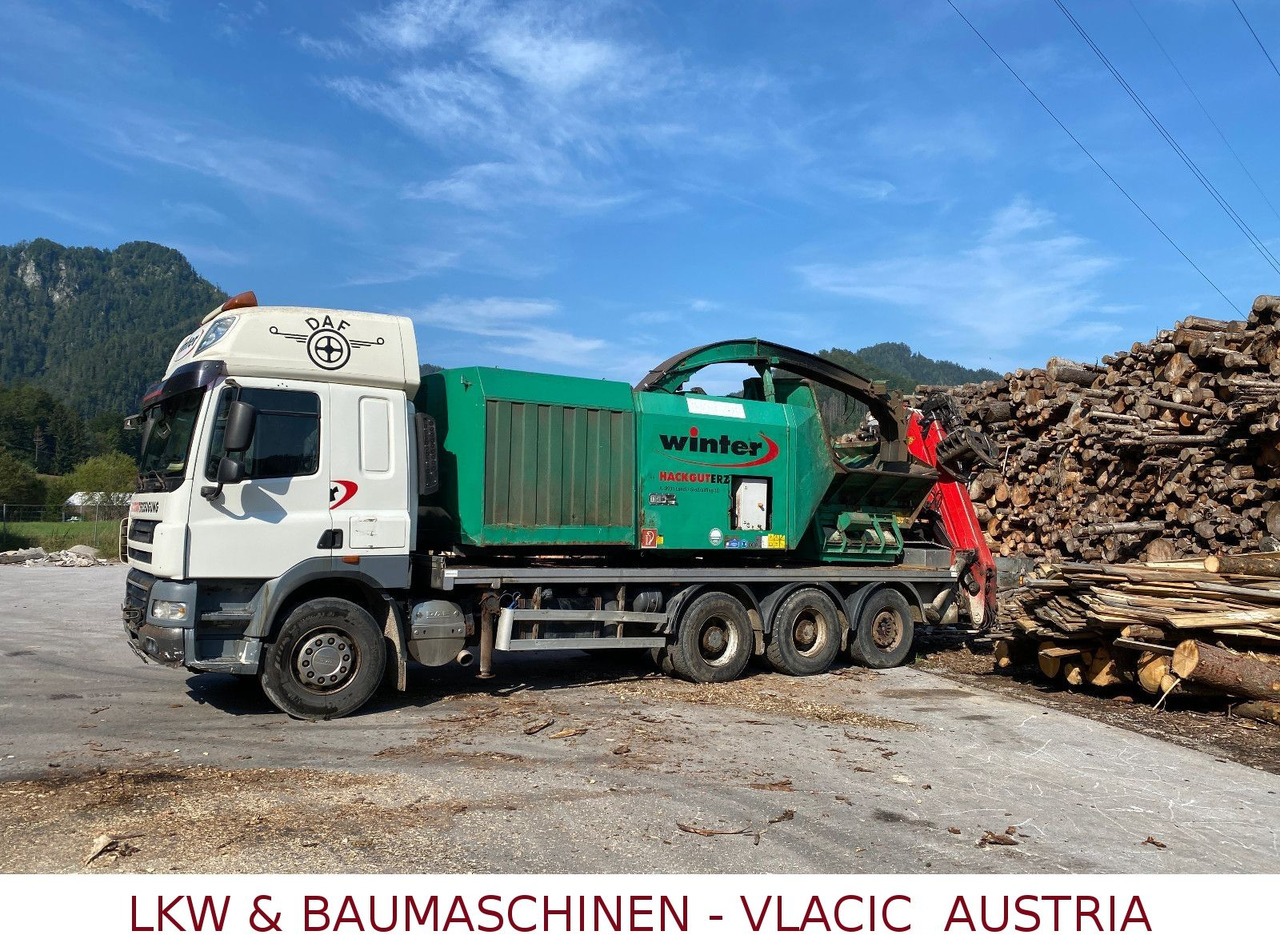 Leasing für  DAF CF85 Holzhackmaschine JENZ HEM 700 DAF CF85 Holzhackmaschine JENZ HEM 700: das Bild 8