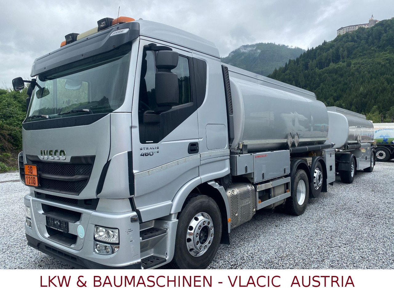 Iveco Stralis 460 Benz/Diesel Schwarzmüller-Kompletzug - Tankwagen: das Bild 1 Iveco Stralis 460 Benz/Diesel Schwarzmüller-Kompletzug - Tankwagen: das Bild 1