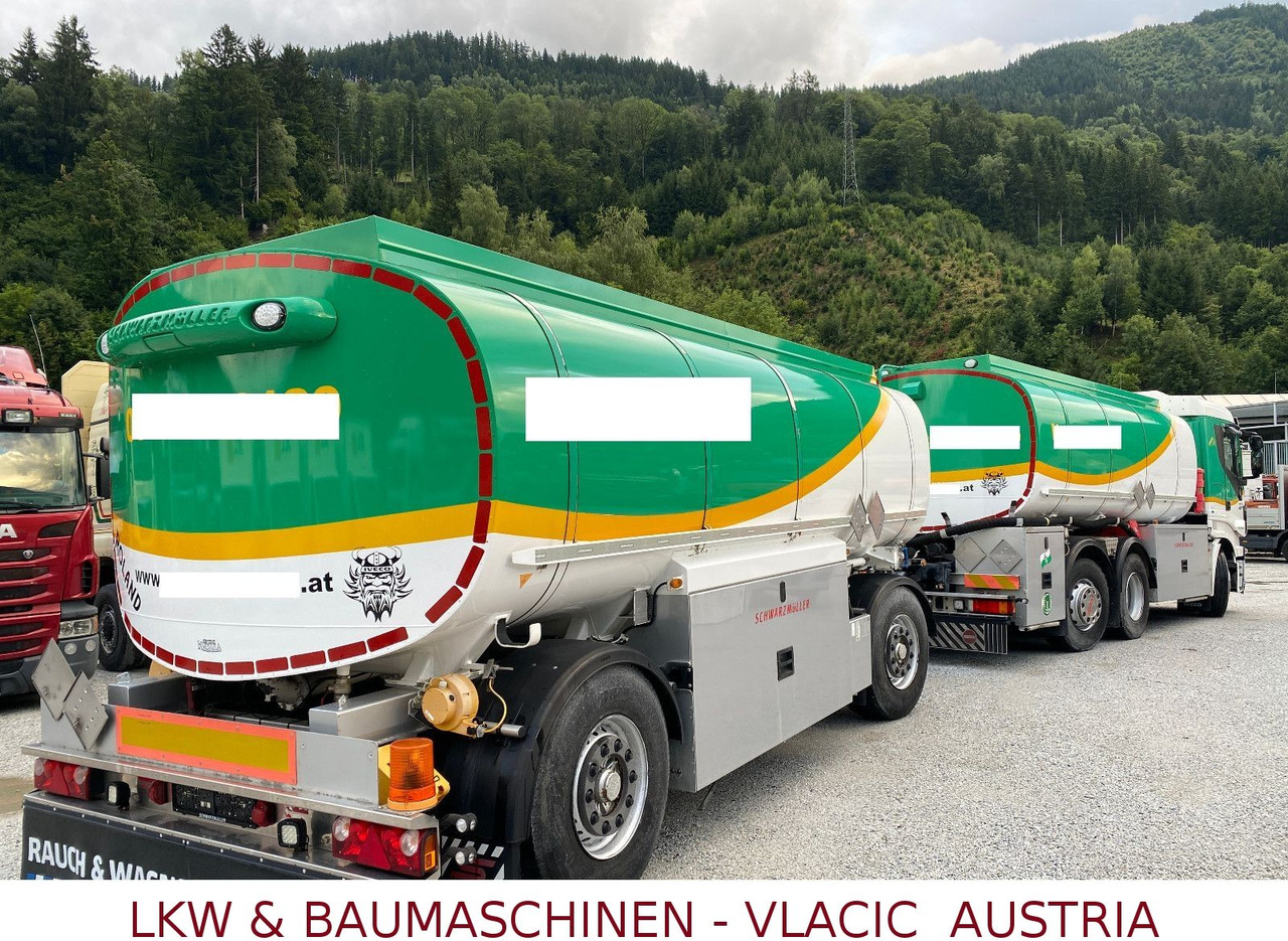 Iveco Stralis 460 Schwarzmüller Benz/Diesel Kompletzug - Tankwagen: das Bild 2 Iveco Stralis 460 Schwarzmüller Benz/Diesel Kompletzug - Tankwagen: das Bild 2