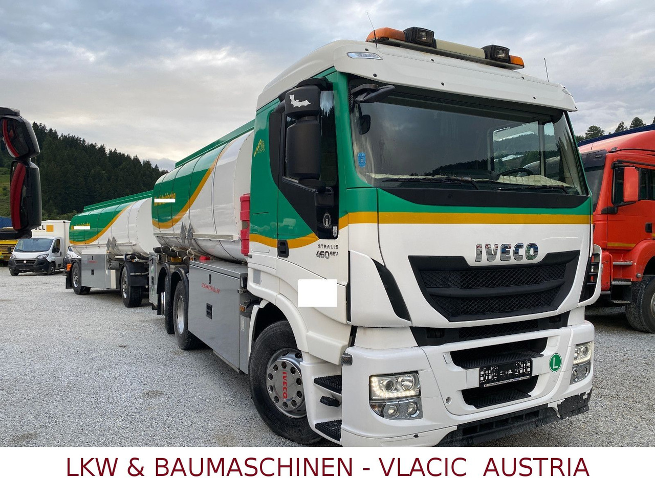 Iveco Stralis 460 Schwarzmüller Benz/Diesel Kompletzug - Tankwagen: das Bild 1 Iveco Stralis 460 Schwarzmüller Benz/Diesel Kompletzug - Tankwagen: das Bild 1