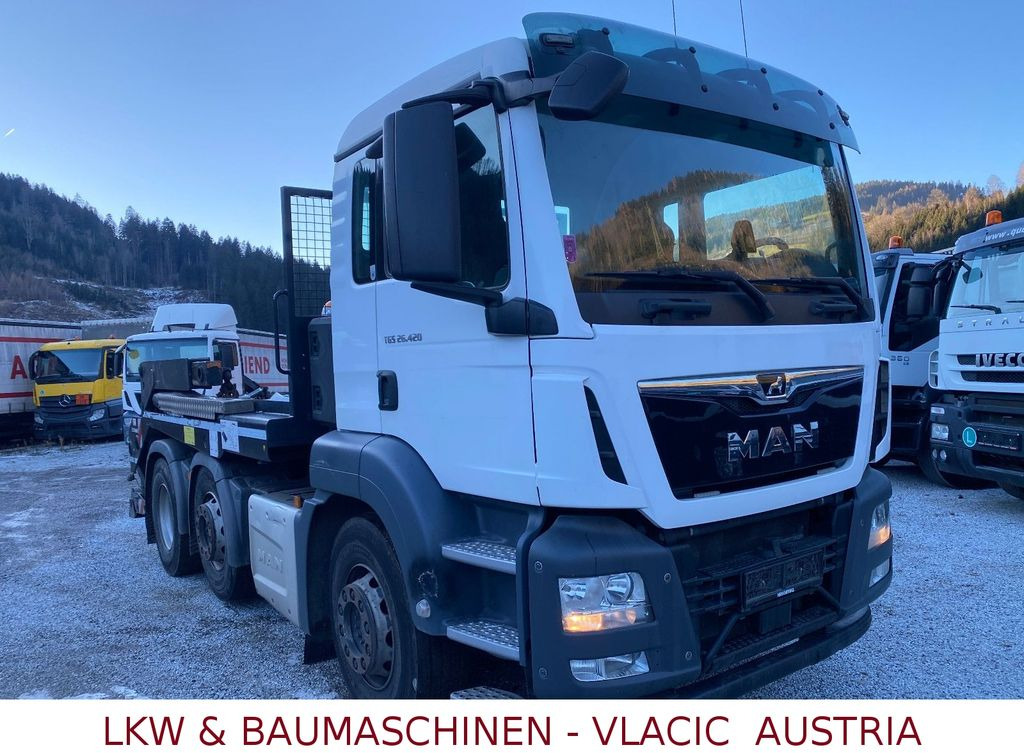 MAN TGS 26.420 6x2 Lift/Lenk vorlaufachsen - Absetzkipper: das Bild 2 MAN TGS 26.420 6x2 Lift/Lenk vorlaufachsen - Absetzkipper: das Bild 2