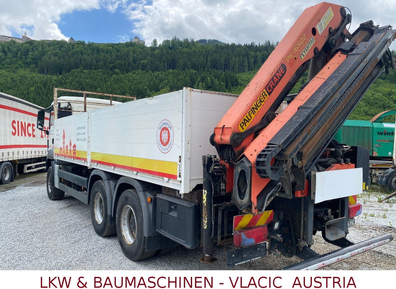 MAN TGS 33.440 6x4 Blatt/Blatt Mit Palfinger PK16500 - Pritsche LKW, Autokran: das Bild 4 MAN TGS 33.440 6x4 Blatt/Blatt Mit Palfinger PK16500 - Pritsche LKW, Autokran: das Bild 4