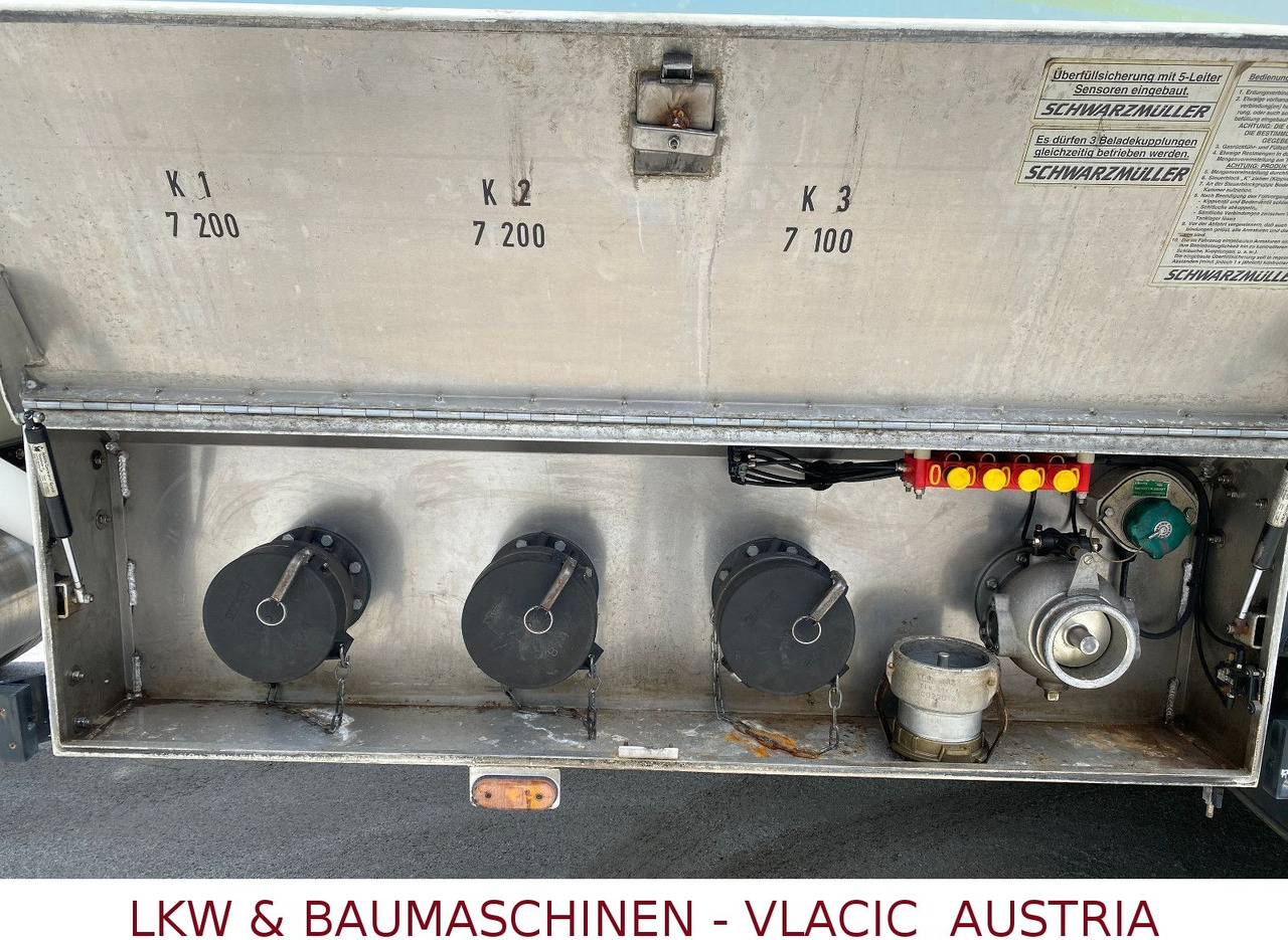 Schwarzmüller Tank ADR Benzin/ Diesel 23430Liter - Tankanhänger: das Bild 2 Schwarzmüller Tank ADR Benzin/ Diesel 23430Liter - Tankanhänger: das Bild 2