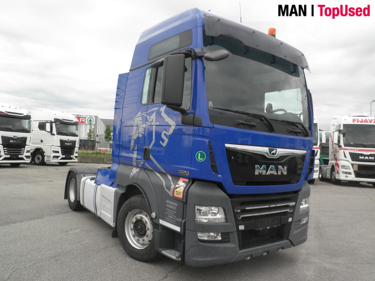 MAN TGX 18.500 4X2 BLS - Sattelzugmaschine: das Bild 3 MAN TGX 18.500 4X2 BLS - Sattelzugmaschine: das Bild 3