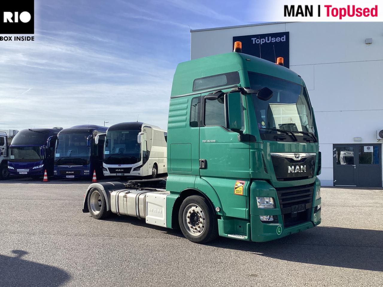 MAN TGX 18.500 4X2 LLS-U - Sattelzugmaschine: das Bild 1 MAN TGX 18.500 4X2 LLS-U - Sattelzugmaschine: das Bild 1