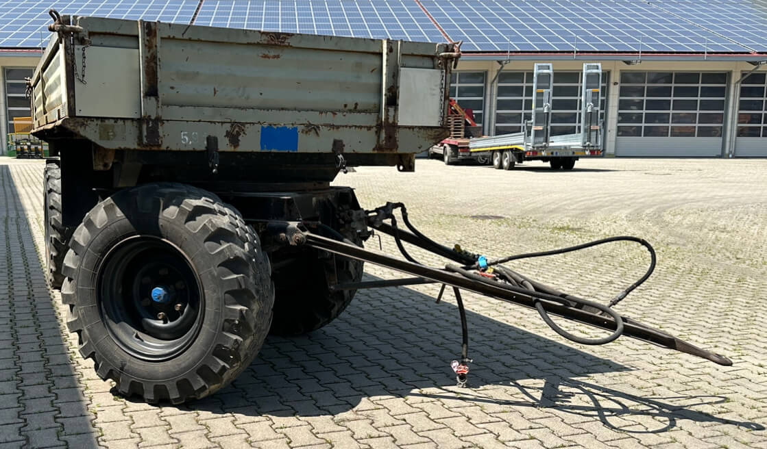 Unimog Anhänger 3 Seitenkipper Müller Mitteltal KD - Kipper Anhänger: das Bild 2 Unimog Anhänger 3 Seitenkipper Müller Mitteltal KD - Kipper Anhänger: das Bild 2