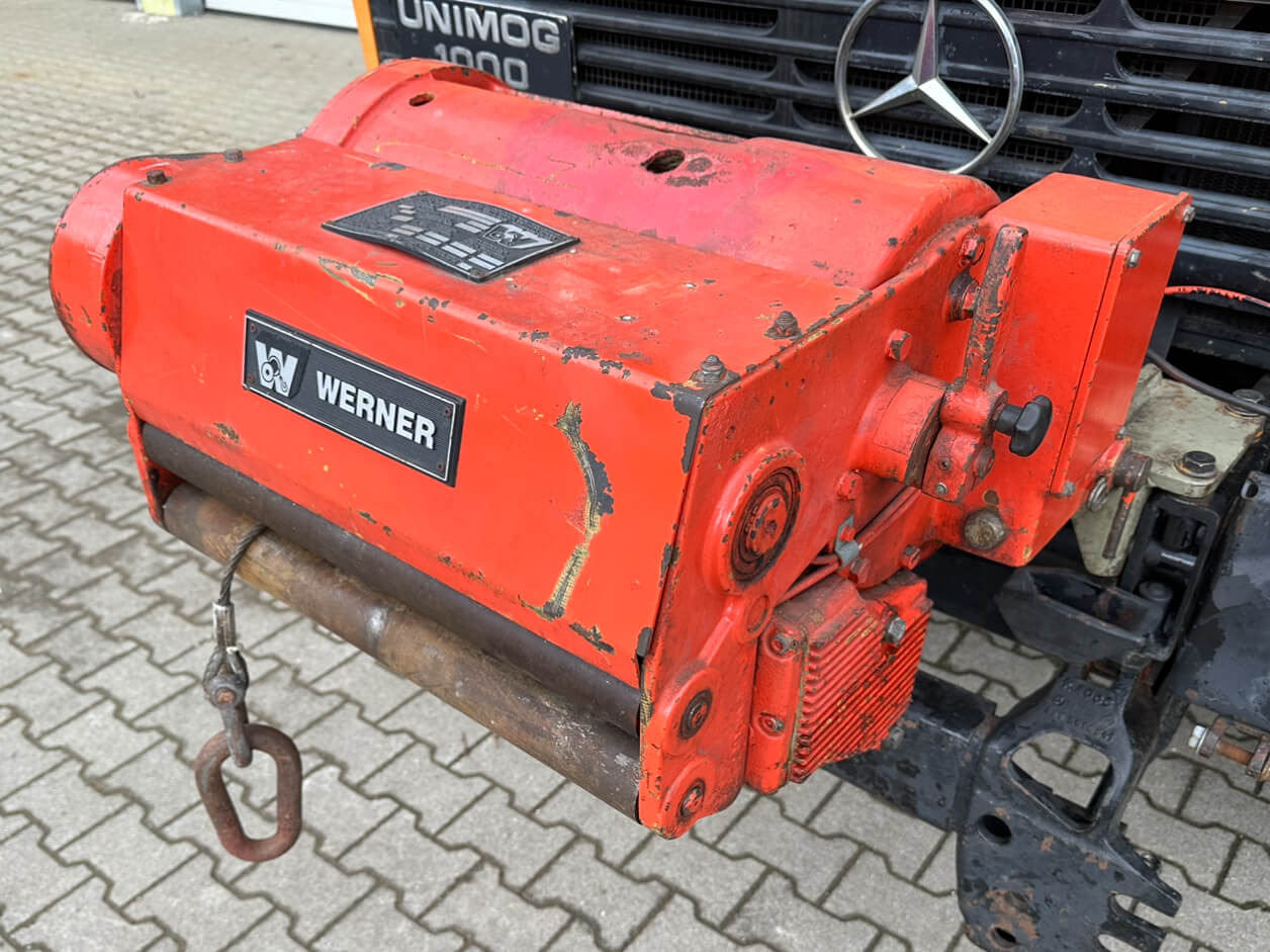 Unimog Frontanbau Seilwinde Werner F30.1M1HW1708 - Seilwinde: das Bild 5 Unimog Frontanbau Seilwinde Werner F30.1M1HW1708 - Seilwinde: das Bild 5