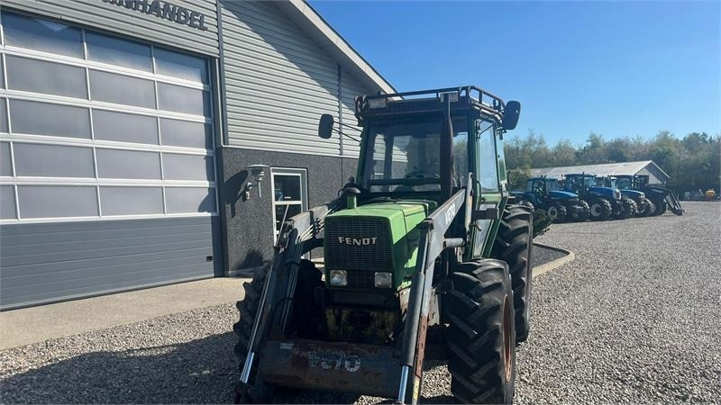 Traktor Fendt 308 LS Farmer Turbomatik med frontlæsser og skovin: das Bild 9