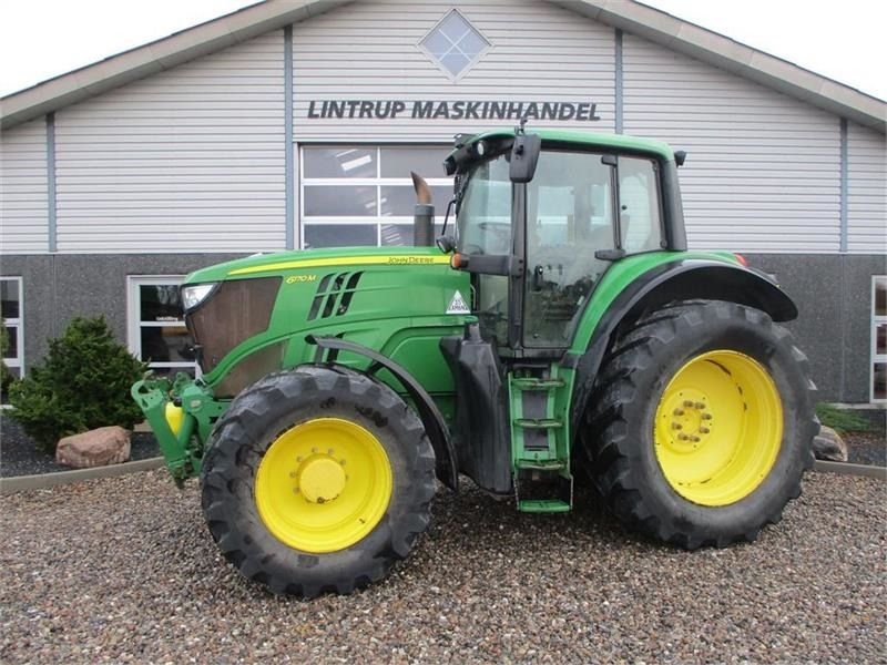 John Deere 6170M Med frontlift og frontPTO - Traktor: das Bild 1 John Deere 6170M Med frontlift og frontPTO - Traktor: das Bild 1