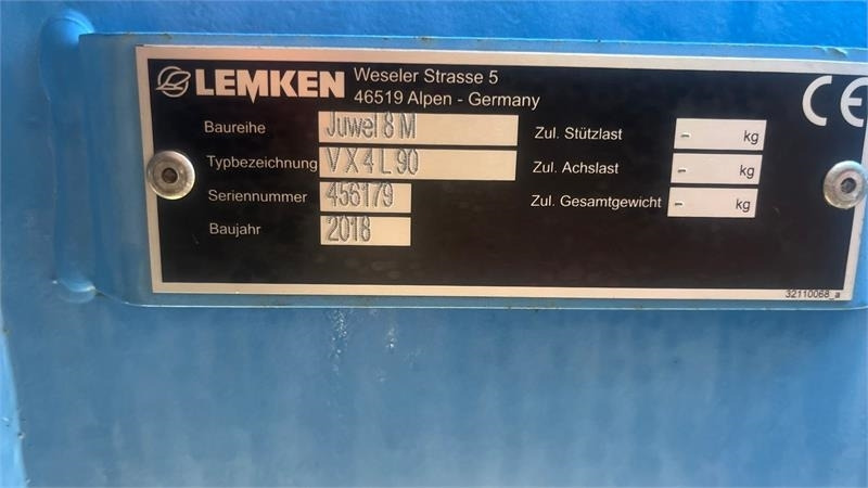 Lemken Juwel 8M VX4L90 MEGET VELHOLDT plov som ikke har k - Pflug: das Bild 5 Lemken Juwel 8M VX4L90 MEGET VELHOLDT plov som ikke har k - Pflug: das Bild 5