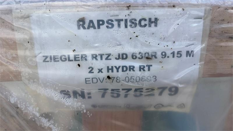 Zubehör für Erntemaschine Ziegler Raps fortssats, Raps bord ,rapeseed harvesting equ: das Bild 11