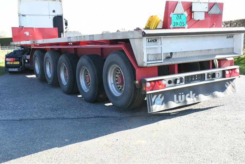 LUECK SPR75/5 5 achse BALLAST TRAILER 3x STEERAXLE!! - Pritschenauflieger/ Plattformauflieger: das Bild 4 LUECK SPR75/5 5 achse BALLAST TRAILER 3x STEERAXLE!! - Pritschenauflieger/ Plattformauflieger: das Bild 4