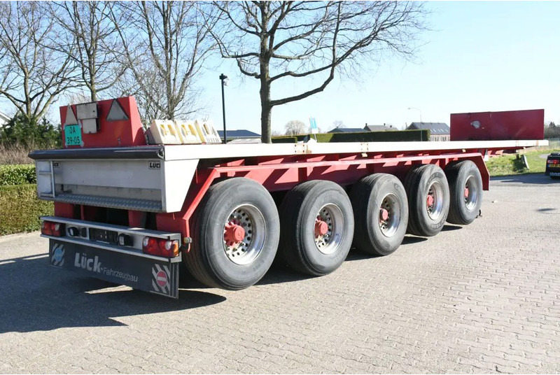 LUECK SPR75/5 5 achse BALLAST TRAILER 3x STEERAXLE!! - Pritschenauflieger/ Plattformauflieger: das Bild 5 LUECK SPR75/5 5 achse BALLAST TRAILER 3x STEERAXLE!! - Pritschenauflieger/ Plattformauflieger: das Bild 5