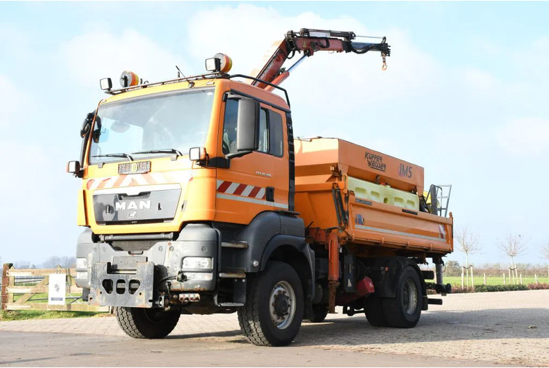 MAN TGS 18.320 4x4!! KRAN/!!!WINTERDIENST/DREISEITENKIPPER!!KOMMUNAL/KLIMA!! - Kipper, Autokran: das Bild 3 MAN TGS 18.320 4x4!! KRAN/!!!WINTERDIENST/DREISEITENKIPPER!!KOMMUNAL/KLIMA!! - Kipper, Autokran: das Bild 3