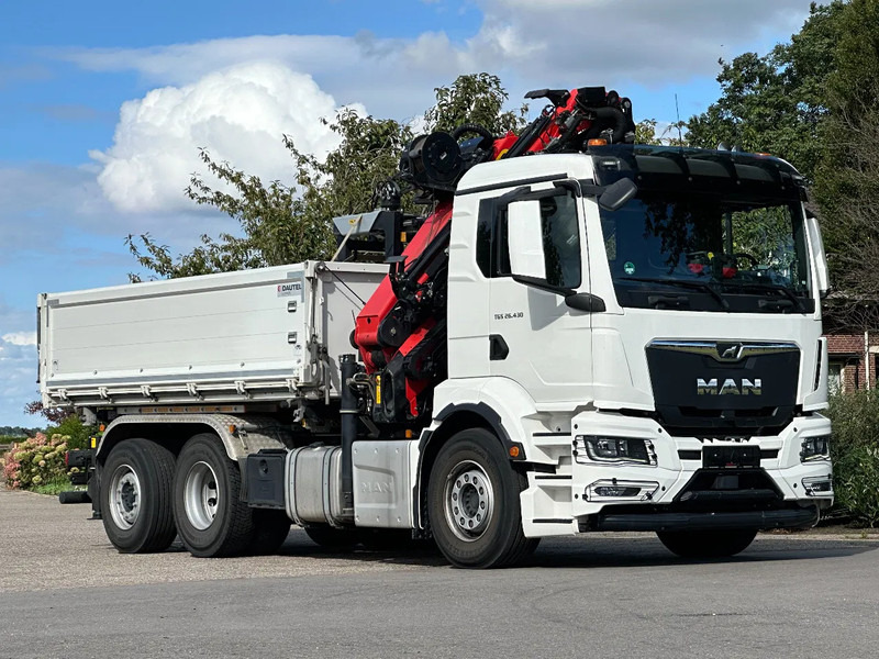 MAN TGS 26.430 2022!EURO6!! 6x2!! PALFINGER 23tm+JIB+LIER/WINCH!!DREISEITEN KIPPER/BORDMATIC!!9tkm - Kipper, Autokran: das Bild 2 MAN TGS 26.430 2022!EURO6!! 6x2!! PALFINGER 23tm+JIB+LIER/WINCH!!DREISEITEN KIPPER/BORDMATIC!!9tkm - Kipper, Autokran: das Bild 2