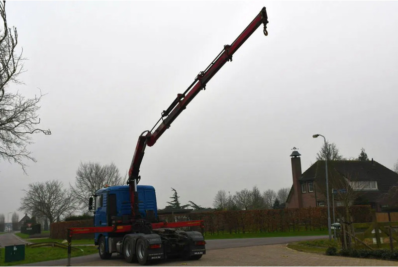 Sattelzugmaschine MAN TGA 26.480 6x4 TRUCK/TRACTOR! CRANE/KRAN/GRUE HIAB 22TM!!: das Bild 7