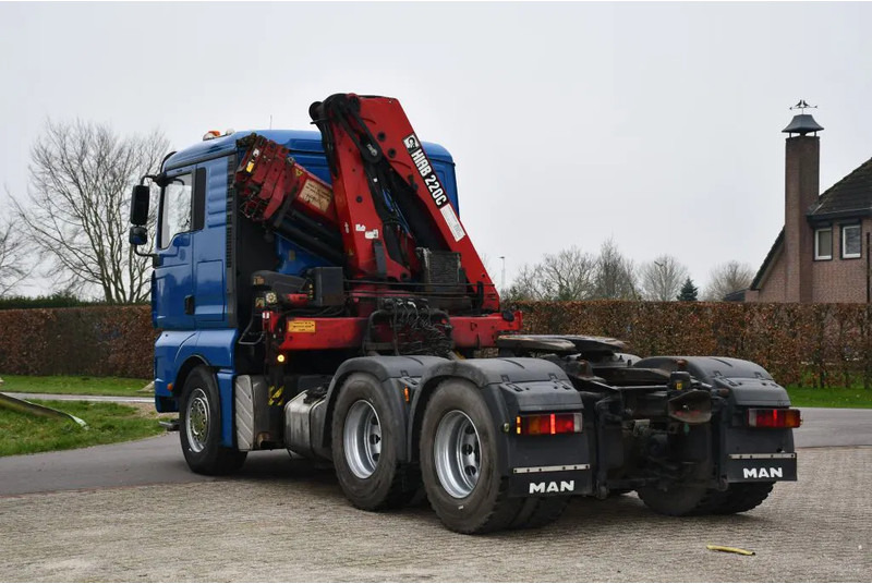 Sattelzugmaschine MAN TGA 26.480 6x4 TRUCK/TRACTOR! CRANE/KRAN/GRUE HIAB 22TM!!: das Bild 8