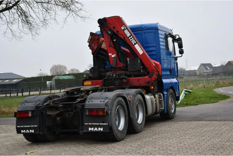 Sattelzugmaschine MAN TGA 26.480 6x4 TRUCK/TRACTOR! CRANE/KRAN/GRUE HIAB 22TM!!: das Bild 10