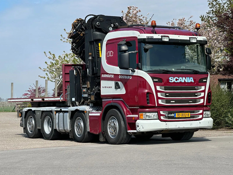 Scania G480 !!TRUCK/TRACTOR!!!CRANE/GRUE/HIAB 105TM!!TOP!EURO6!! - Sattelzugmaschine: das Bild 4 Scania G480 !!TRUCK/TRACTOR!!!CRANE/GRUE/HIAB 105TM!!TOP!EURO6!! - Sattelzugmaschine: das Bild 4