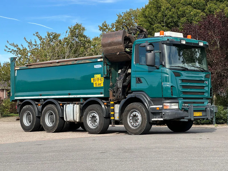 Scania G360 8x4!!Z-Kraan/KIPPER!! - Kipper, Autokran: das Bild 4 Scania G360 8x4!!Z-Kraan/KIPPER!! - Kipper, Autokran: das Bild 4