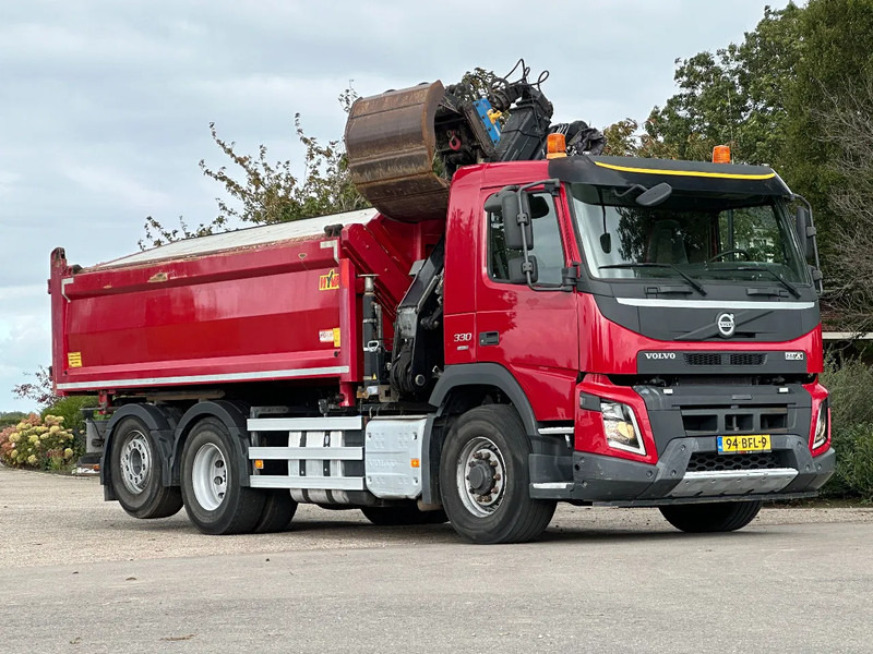 Volvo FMX 330 EURO6!!6X4!!VOORAS AANGEDREVEN!!Z-Kraan/KIPPER!! - Kipper, Autokran: das Bild 5 Volvo FMX 330 EURO6!!6X4!!VOORAS AANGEDREVEN!!Z-Kraan/KIPPER!! - Kipper, Autokran: das Bild 5