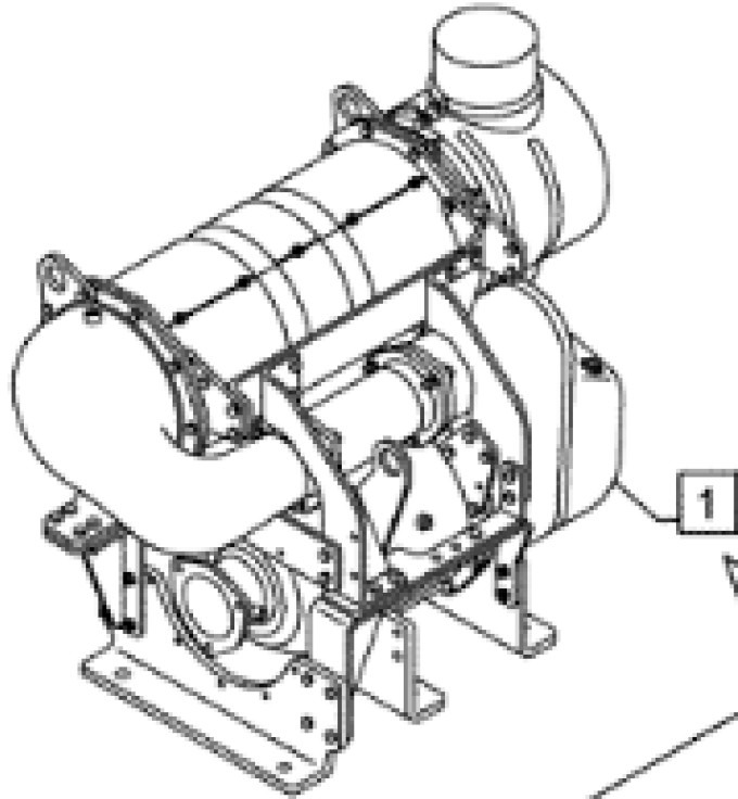 Case 48011613 - 8983324709-0 - Schalldämpfer für Baumaschine: das Bild 1 Case 48011613 - 8983324709-0 - Schalldämpfer für Baumaschine: das Bild 1