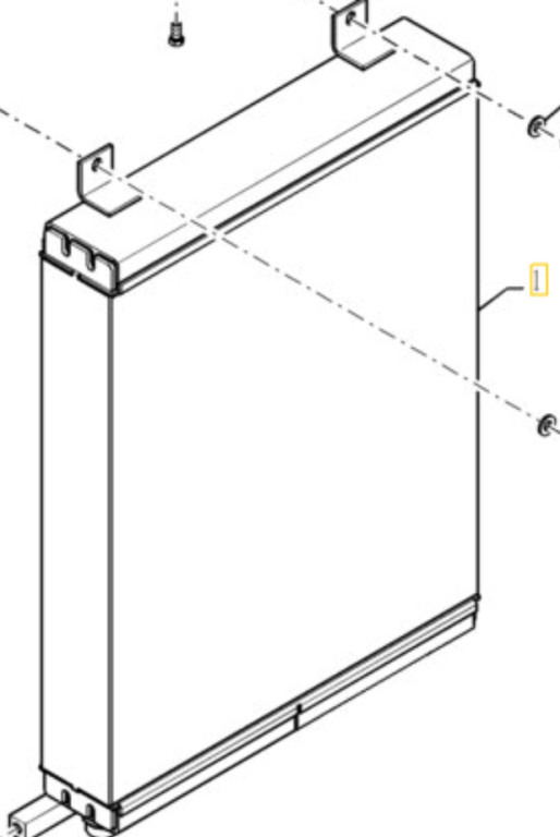 Case 84279839 - Ölkühler für Baumaschine: das Bild 2 Case 84279839 - Ölkühler für Baumaschine: das Bild 2