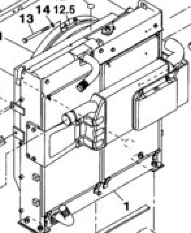 Case KRH10812 - Ölkühler für Landmaschine: das Bild 1 Case KRH10812 - Ölkühler für Landmaschine: das Bild 1