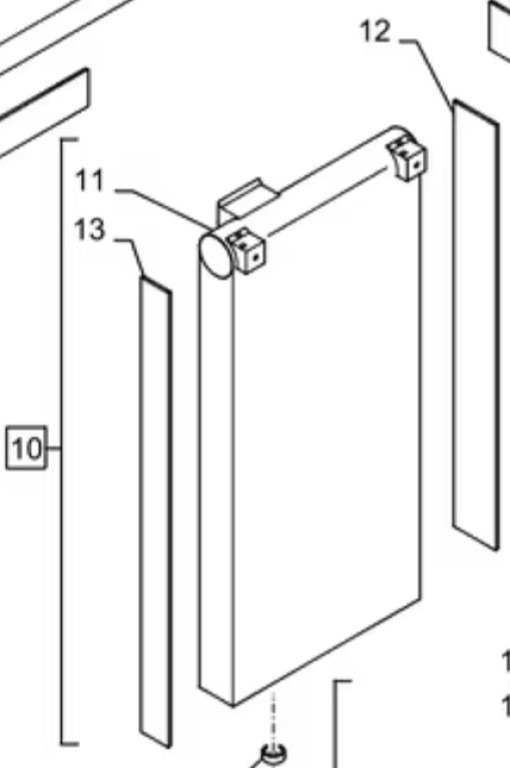 Case LN004130 - Ölkühler für Baumaschine: das Bild 1 Case LN004130 - Ölkühler für Baumaschine: das Bild 1