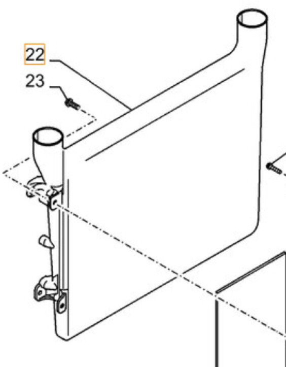 Case LN004240 - Kühler für Baumaschine: das Bild 1 Case LN004240 - Kühler für Baumaschine: das Bild 1