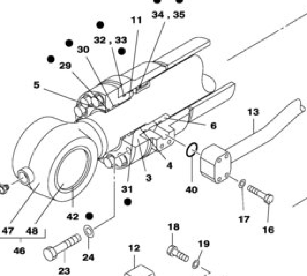 Case LZ008540 - Hydraulikzylinder für Landmaschine: das Bild 1 Case LZ008540 - Hydraulikzylinder für Landmaschine: das Bild 1